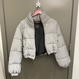 Pull&Bear Cropped Puffer Jacket